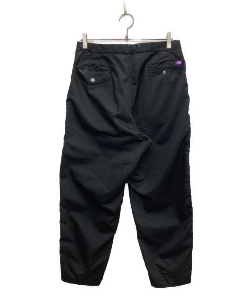 THE NORTHFACE PURPLELABEL（ザ・ノースフェイス パープルレーベル）THE NORTHFACE PURPLELABEL (ザ・ノースフェイス パープルレーベル) Stretch Twill Wide Tapered Pants ブラック サイズ:SIZE32の古着・服飾アイテム
