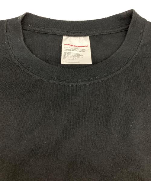 Stockholm Surfboard Club（ストックホルム サーフボード クラブ）Stockholm Surfboard Club (ストックホルム サーフボード クラブ) バックプリント半袖Tシャツ ブラック サイズ:Lの古着・服飾アイテム