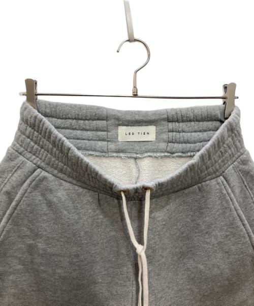 LES TIEN（レスティエン）LES TIEN (レスティエン) スウェットハーフパンツ グレー サイズ:Sの古着・服飾アイテム