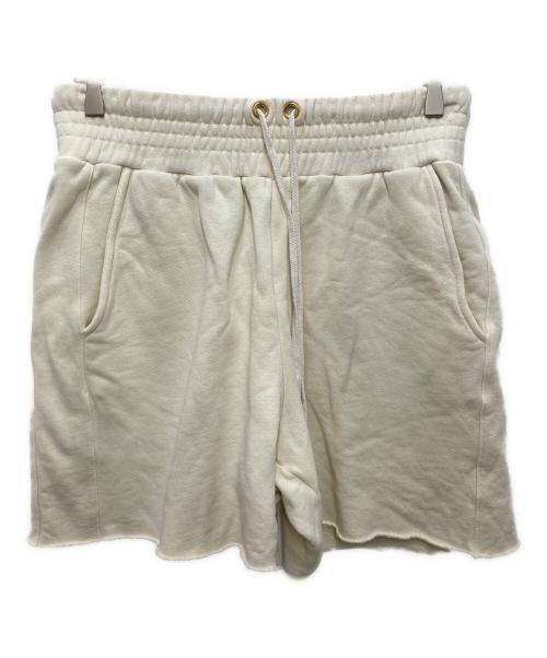 LES TIEN（レスティエン）LES TIEN (レスティエン) スウェットハーフパンツ アイボリー サイズ:SIZESの古着・服飾アイテム
