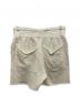 LES TIEN (レスティエン) スウェットハーフパンツ アイボリー サイズ:SIZES：6000円