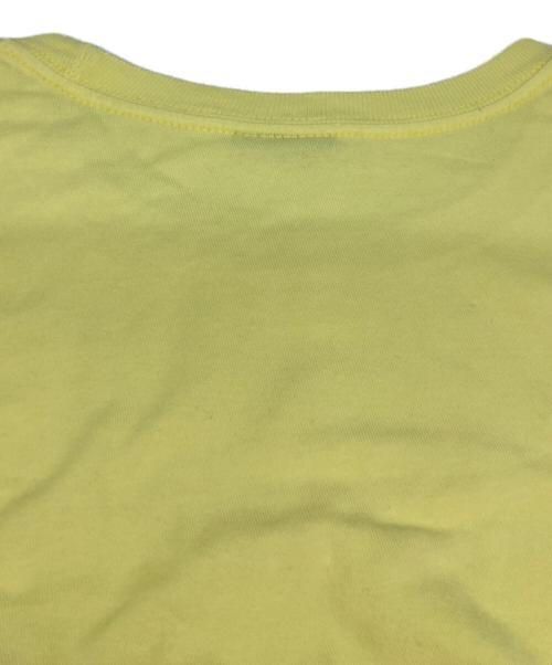 stussy（ステューシー）stussy (ステューシー) フラワープリントTシャツ イエロー サイズ:Lの古着・服飾アイテム