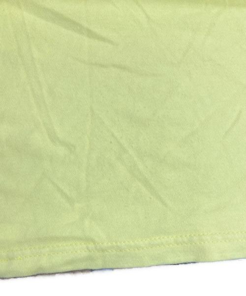 stussy（ステューシー）stussy (ステューシー) フラワープリントTシャツ イエロー サイズ:Lの古着・服飾アイテム