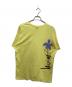 stussy (ステューシー) フラワープリントTシャツ イエロー サイズ:L：5000円