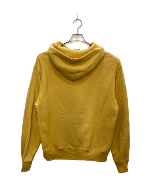 stussy（ステューシー）stussy (ステューシー) プルオーバーパーカー イエロー サイズ:Mの古着・服飾アイテム