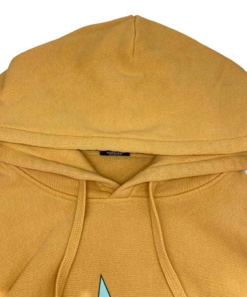 stussy（ステューシー）stussy (ステューシー) プルオーバーパーカー イエロー サイズ:Mの古着・服飾アイテム