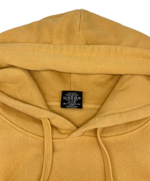 stussy（ステューシー）stussy (ステューシー) プルオーバーパーカー イエロー サイズ:Mの古着・服飾アイテム