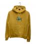 stussy（ステューシー）の古着「プルオーバーパーカー」｜イエロー