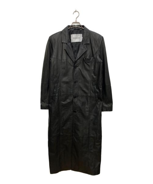 DEADWOOD（デッドウッド）DEADWOOD (デッドウッド) シープレザーコート ブラック サイズ:Mの古着・服飾アイテム