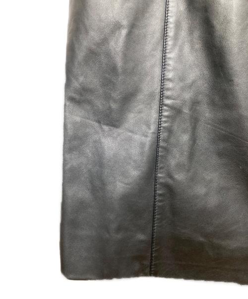 DEADWOOD（デッドウッド）DEADWOOD (デッドウッド) シープレザーコート ブラック サイズ:Mの古着・服飾アイテム