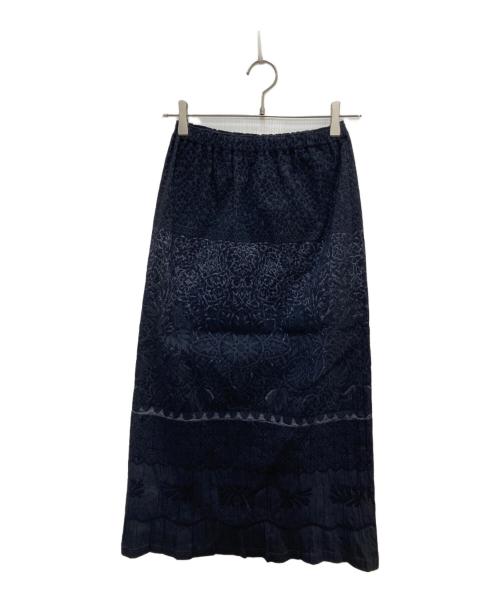 HaaT（ハート）HaaT (ハート) 総柄スカート ブラック サイズ:SIZE 2の古着・服飾アイテム