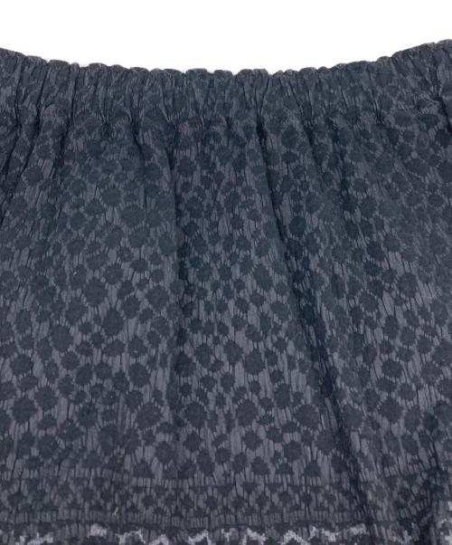 HaaT（ハート）HaaT (ハート) 総柄スカート ブラック サイズ:SIZE 2の古着・服飾アイテム