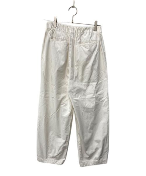 KAGURE（カグレ）kagure (カグレ) コットンクロップドパンツ ホワイト サイズ:FREEの古着・服飾アイテム