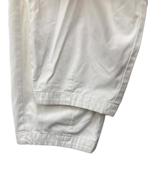 KAGURE（カグレ）kagure (カグレ) コットンクロップドパンツ ホワイト サイズ:FREEの古着・服飾アイテム