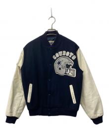 Chalk Line（チョークライン）の古着「80～90'sスタジャン」｜ホワイト×ネイビー