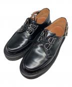 GEORGE COX×COMME des GARCONS HOMME PLUSジョージコックス×コムデギャルソンオムプリュス）の古着「レザーシューズ」｜ブラック