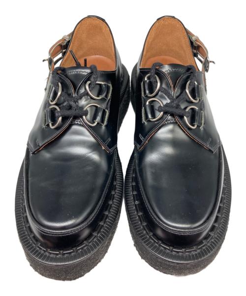GEORGE COX（ジョージコックス）GEORGE COX (ジョージコックス) COMME des GARCONS HOMME PLUS (コムデギャルソンオムプリュス) レザーシューズ ブラック サイズ:size8の古着・服飾アイテム