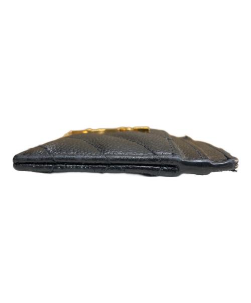 Saint Laurent Paris（サンローランパリ）Saint Laurent Paris (サンローランパリ) モノグラム カードケース ブラック サイズ:表記無しの古着・服飾アイテム