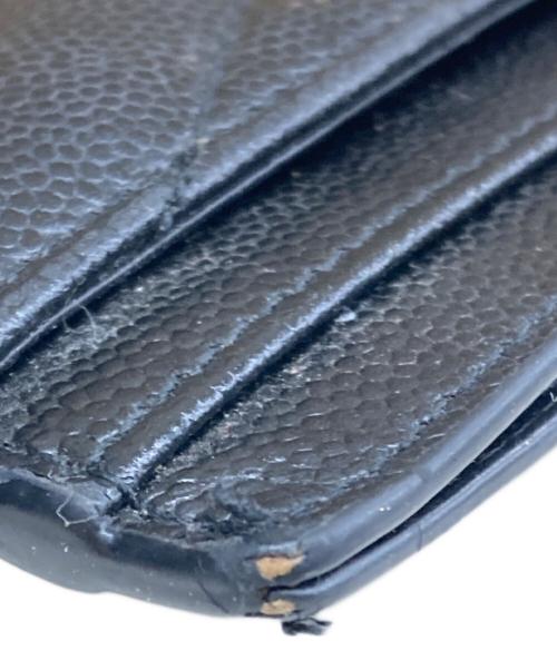 Saint Laurent Paris（サンローランパリ）Saint Laurent Paris (サンローランパリ) モノグラム カードケース ブラック サイズ:表記無しの古着・服飾アイテム