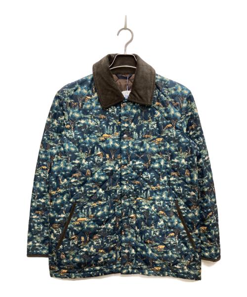 McGREGOR（マックレガー）McGREGOR (マックレガー) 総柄キルティングジャケット ネイビー サイズ:M 未使用品の古着・服飾アイテム