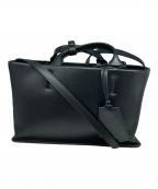 TODAYFULトゥデイフル）の古着「Useful Leather Bag」｜ブラック