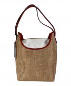 IENA×A VACATIONイエナ×ア ヴァケーション）の古着「HOP SUMAC STRIPE トートバッグ」｜ベージュ