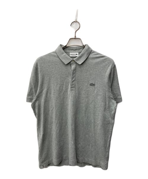LACOSTE（ラコステ）LACOSTE (ラコステ) ポロシャツ グレー サイズ:Lの古着・服飾アイテム