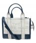 MARC JACOBS (マークジェイコブス) ザ カラーブロック トート バッグ スモール ホワイト：16000円