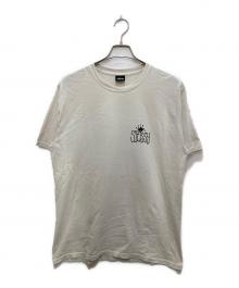 stussy（ステューシー）の古着「クラウンプリントTシャツ」｜ホワイト