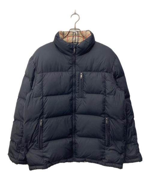 BURBERRY（バーバリー）BURBERRY (バーバリー) ノバチェックダウンジャケット ネイビー サイズ:Lの古着・服飾アイテム