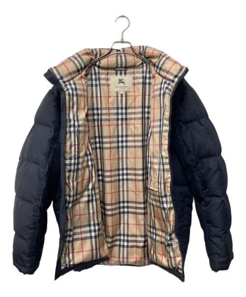 BURBERRY（バーバリー）BURBERRY (バーバリー) ノバチェックダウンジャケット ネイビー サイズ:Lの古着・服飾アイテム