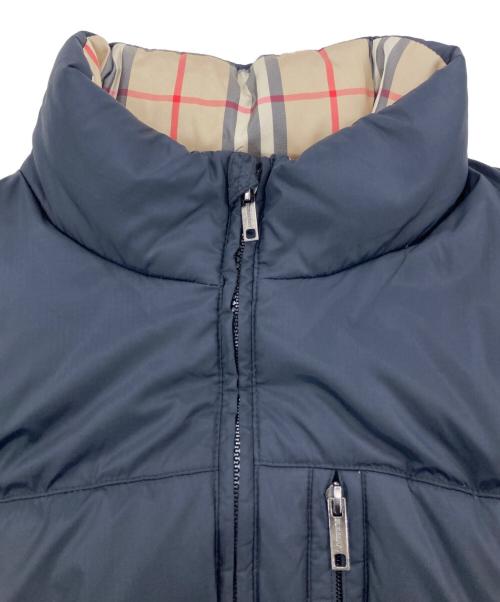 BURBERRY（バーバリー）BURBERRY (バーバリー) ノバチェックダウンジャケット ネイビー サイズ:Lの古着・服飾アイテム