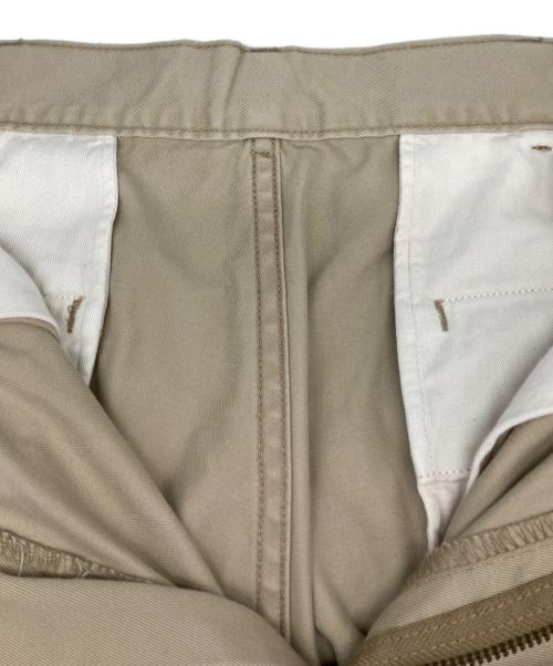 orSlow（オアスロウ）orSlow (オアスロウ) タックチノパン ベージュ サイズ:XLの古着・服飾アイテム