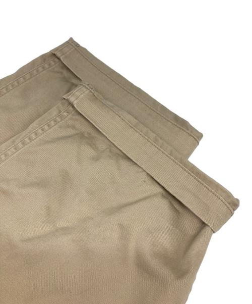 orSlow（オアスロウ）orSlow (オアスロウ) タックチノパン ベージュ サイズ:XLの古着・服飾アイテム
