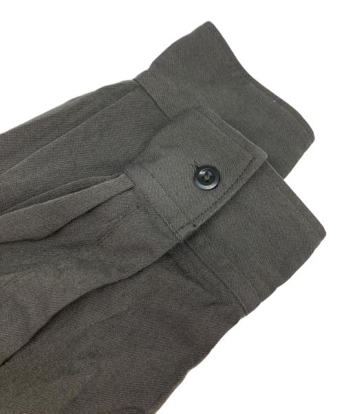 MHL（エムエイチエル）MHL (エムエイチエル) コットンウールツイルワンピース グレー サイズ:1の古着・服飾アイテム