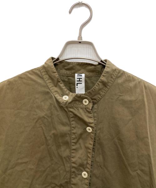 MHL（エムエイチエル）MHL (エムエイチエル) プルオーバーワンピース グリーン サイズ:SIZE 2の古着・服飾アイテム