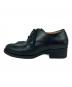 shiun (シウン) COW LEATHER U-TIP DERBY ダービーシューズ ブラック サイズ:記載なし(下記参照)：11000円