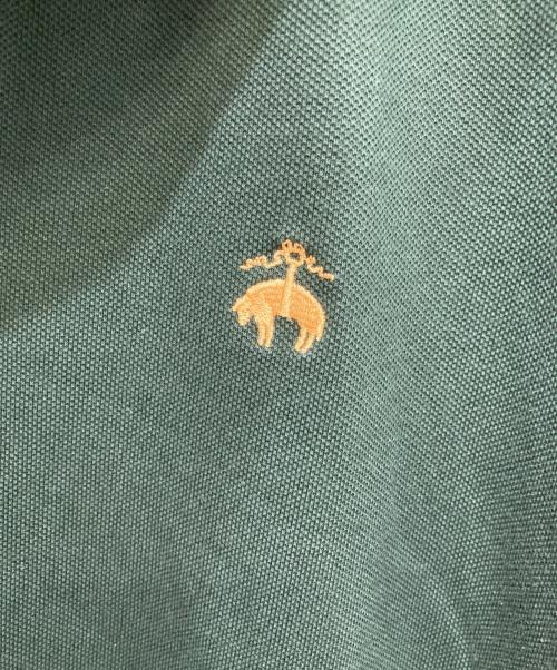 BROOKS BROTHERS（ブルックスブラザーズ）BROOKS BROTHERS (ブルックスブラザーズ) 半袖ポロシャツ グリーン サイズ:Mの古着・服飾アイテム