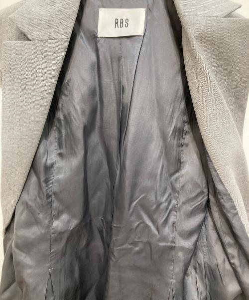 RAY BEAMS（レイ ビームス）RAY BEAMS (レイ ビームス) ヘリンボーン タック ジレ グレーの古着・服飾アイテム