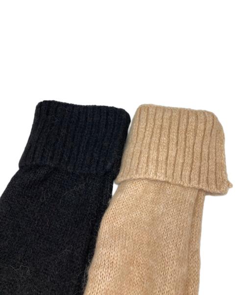 marimekko（マリメッコ）marimekko (マリメッコ) Harka / Milna knitted pullover ブラック×ベージュ サイズ:Ｍの古着・服飾アイテム
