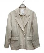 ELENDEEKエレンディーク）の古着「SLUB YARN TAILORED JK」｜ベージュ