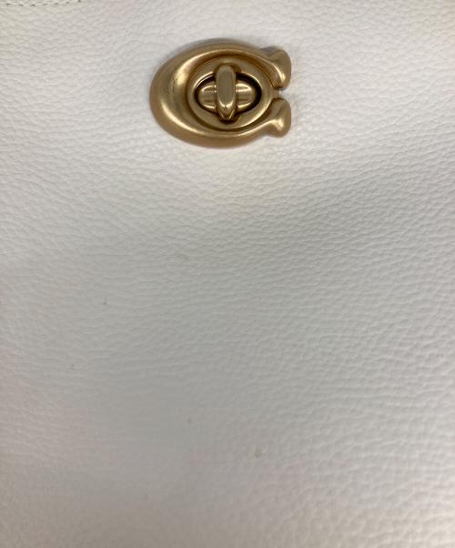 COACH（コーチ）COACH (コーチ) ウィロウ ショルダー バッグ ベージュの古着・服飾アイテム
