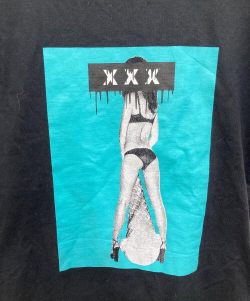 GOD SELECTION XXX（ゴッド セレクション トリプルエックス）GOD SELECTION XXX (ゴッド セレクション トリプルエックス) プリントTシャツ ブラック サイズ:Ｍの古着・服飾アイテム
