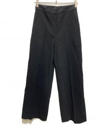 theory luxe（セオリーリュクス）の古着「Lush Linen Claude Pant」｜ブラック
