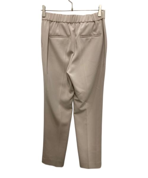 theory luxe（セオリーリュクス）theory luxe (セオリーリュクス) Carol Luve ドレープスリムテーパードパンツ ベージュ サイズ:38の古着・服飾アイテム