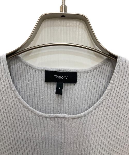 theory（セオリー）theory (セオリー) ニットベスト グレー サイズ:Ｓの古着・服飾アイテム