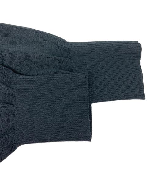 MACPHEE（マカフィー）MACPHEE (マカフィー) ドライレーヨン Vネックカーディガン ブラック サイズ:Ｓの古着・服飾アイテム