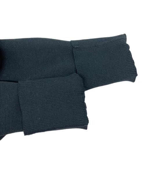 MACPHEE（マカフィー）MACPHEE (マカフィー) ドライレーヨン Vネックカーディガン ブラック サイズ:Ｓの古着・服飾アイテム