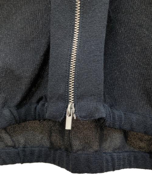 MACPHEE（マカフィー）MACPHEE (マカフィー) ドライレーヨン Vネックカーディガン ブラック サイズ:Ｓの古着・服飾アイテム