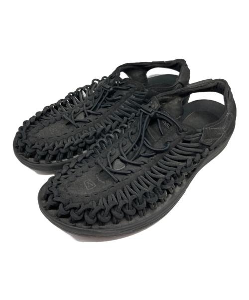 KEEN（キーン）KEEN (キーン) UNEEK MONOCHROME サンダル ブラック サイズ:28の古着・服飾アイテム